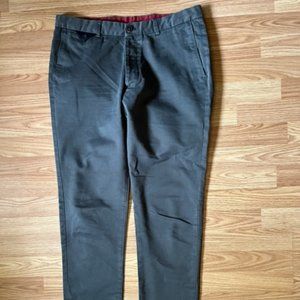 el ganso womens chino pants us size 12 inseam: 33inch gray